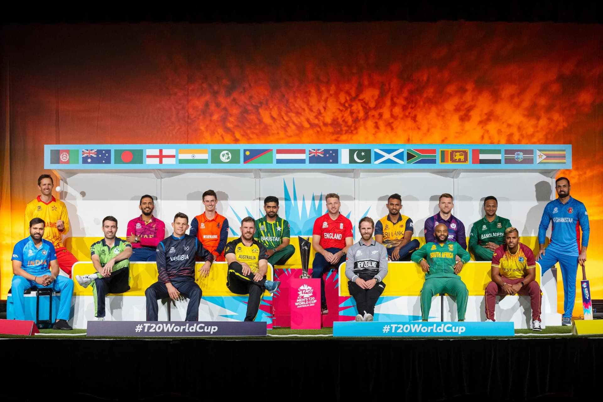 ALL CAPTAINS IN T20WC 2022