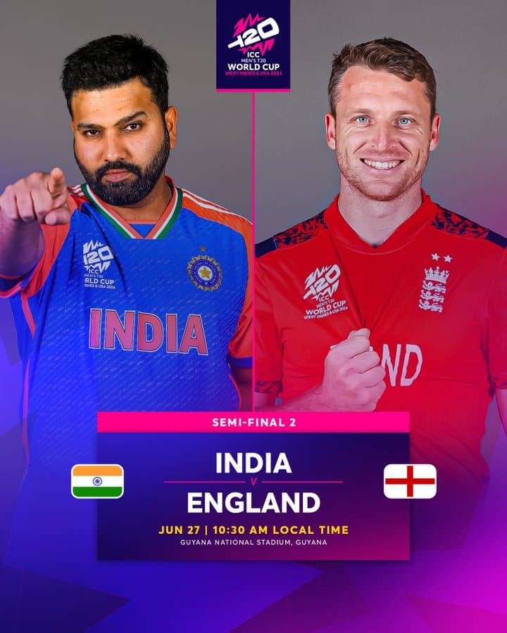 IND vs ENG T20 World Cup 2024