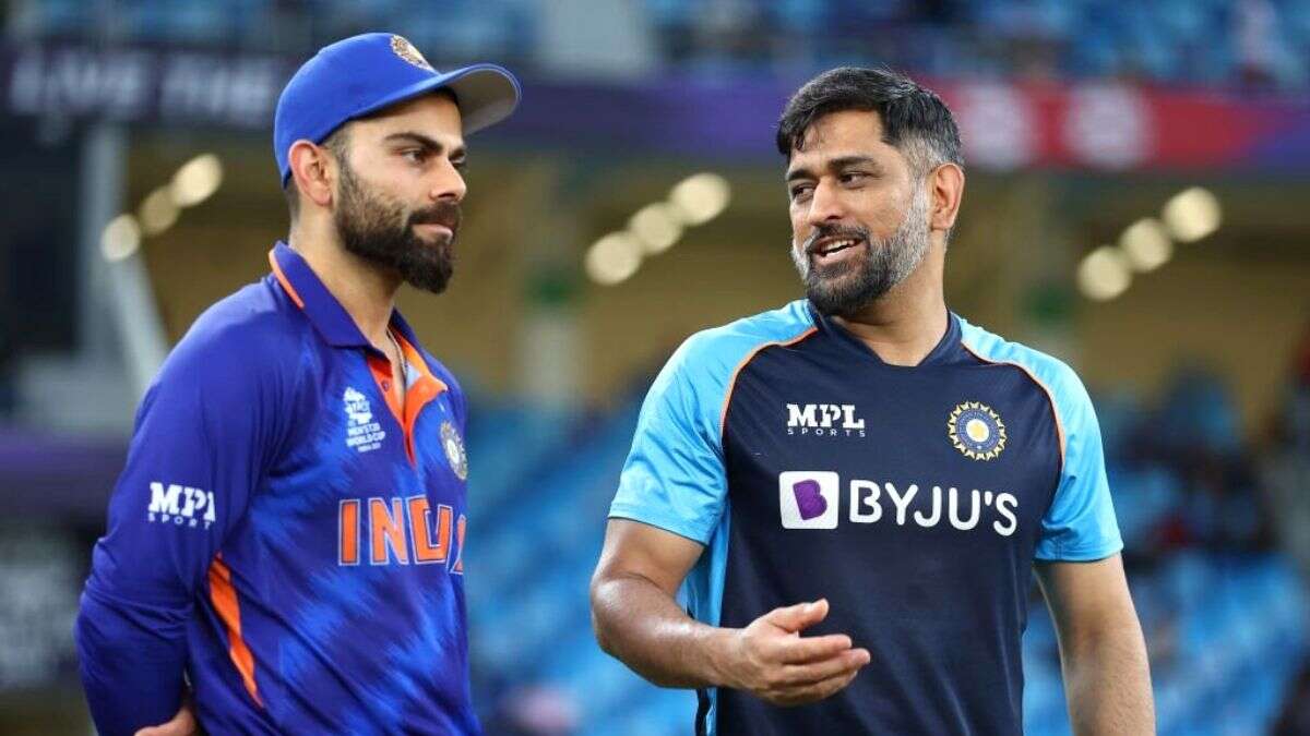 virat kohli & Ms dhoni